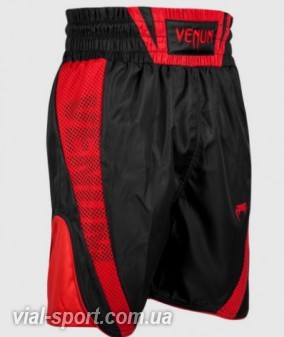 Спортивні шорти Venum Elite Boxing Shorts - Black Red