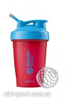 Спортивний шейкер BlenderBottle classic loop 590ml sonic red / blue (original) 