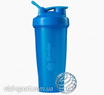 Спортивний шейкер BlenderBottle Classic Loop 820ml Cyan (ORIGINAL)