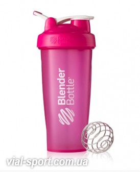 Спортивний шейкер BlenderBottle Classic Loop 820ml Pink (ORIGINAL)