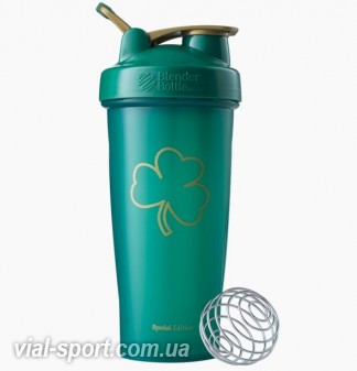 Спортивний шейкер BlenderBottle Classic Loop 820ml Special Edition gold green (original)