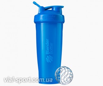 Спортивний шейкер BlenderBottle Classic Loop 940ml Cyan (ORIGINAL)