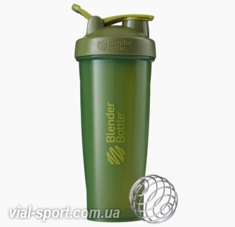 Спортивний шейкер BlenderBottle Classic Loop 940ml Moss Green (ORIGINAL)