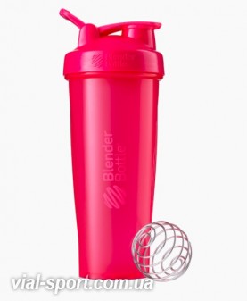 Спортивний шейкер BlenderBottle Classic Loop 940ml Pink FL (ORIGINAL)