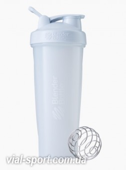 Спортивний шейкер BlenderBottle Classic Loop 940ml White (ORIGINAL)