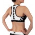 Спортивний топ Venum Power 2.0 Sport Bra Black White