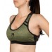 Спортивний топ Venum Power 2.0 Sport Bra Khaki Black