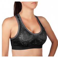 Спортивний топ Venum Santa Muerte 3.0 Sport Bras For Women Black Black