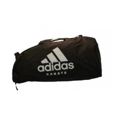 Сумка Adidas CC055K. Колір Чорний, білий логотип карате