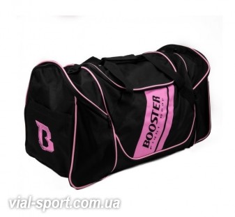 Сумка Booster Team Duffle Bag чорно-рожевий