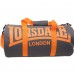 Сумка Lonsdale barrel bag 2.0 charcoal / orange