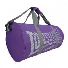 Сумка Lonsdale barrel bag 2.0 purple / grey