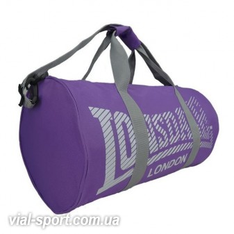 Сумка Lonsdale barrel bag 2.0 purple / grey