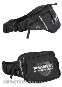 Сумка набедренная Power System Sport Belt Bag Fit mate PS-7000 Black