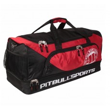 Сумка PIT BULL Big Duffle Bag Sports чорний / червоний