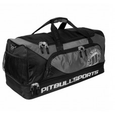 Сумка PIT BULL Big Duffle Bag Sports чорний / сірий