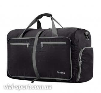 Сумка RING TO CAGE Gonex 40L Water Repellent Packable Travel Duffle Bag GX082F чорна