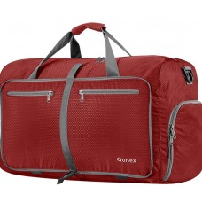 Сумка RING TO CAGE Gonex 40L Water Repellent Packable Travel Duffle Bag GX082F Червона