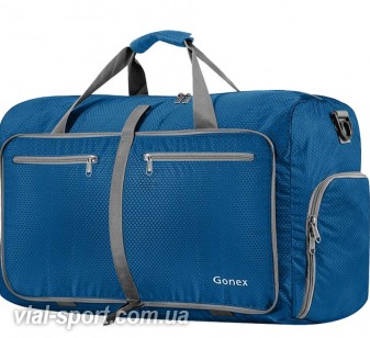 Сумка RING TO CAGE Gonex 40L Water Repellent Packable Travel Duffle Bag GX082F синя