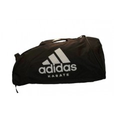 Сумка-рюкзак (2 в 1) Adidas CC052K. Колір Чорний, білий логотип Karate