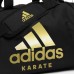 Сумка-рюкзак (2в1) з золотим логотипом Adidas Karate (чорний, ADIACC052K)
