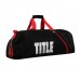 Сумка-рюкзак TITLE Boxing Champion Sport Bag чорний/червоний