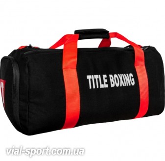 Сумка спортивна бочонок TITLE Boxing Canvas Crusade Gym Bag