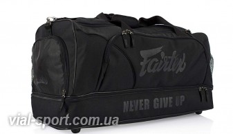 Сумка спортивна Fairtex Heavy Duty Gym Bag Чорна