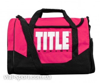 Сумка TITLE Individual Sport Bag рожевий/чорний