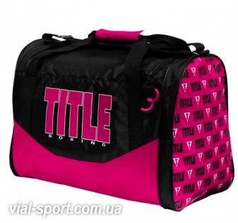 Сумка title Individual Sport Bag V3. 0 Чорний / рожевий