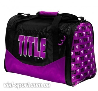 Сумка title Individual Sport Bag V3. 0 чорний/бузковий