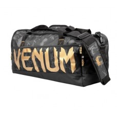 Сумка Venum Sparring Sport Bag Dark Camo Gold