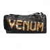 Сумка Venum Sparring Sport Bag Dark Camo Gold