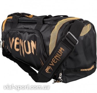 Сумка Venum Trainer Lite Sport Bag Black Gold