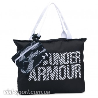 Сумка жіноча Under Armour UA Big Wordmark Tote 2.0 чорна жін