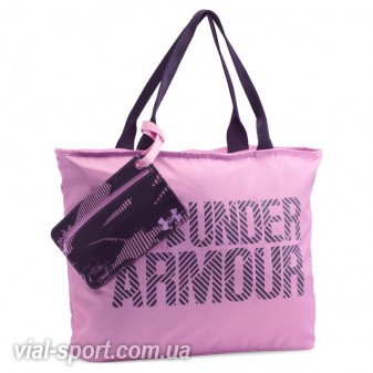 Сумка жіноча Under Armour UA Big Wordmark Tote 2.0 фіолетова жін