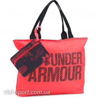 Сумка жіноча Under Armour UA Big Wordmark Tote 2.0 Червона жін