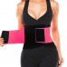 Термо-пояс для схуднення на липучці FOUMECH Women's Waist Trainer Belt-Waist чорний / рожевий, FSS-8007, BWTNSB