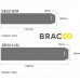 Термо-пояс для схуднення на липучці BRACOO SE22 Advanced Adjustable Waist Trimmer чорний