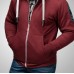 Толстовка Hayabusa Heavyweight Zip Hoodie-Arctic-Burgundy