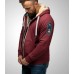 Толстовка Hayabusa Heavyweight Zip Hoodie-Arctic-Burgundy