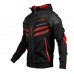 Толстовка Venum Laser 2.0 Hoody Black Red