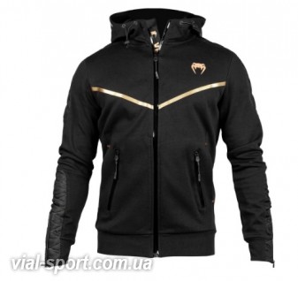 Толстовка Venum Laser Evo Hoody Black Gold