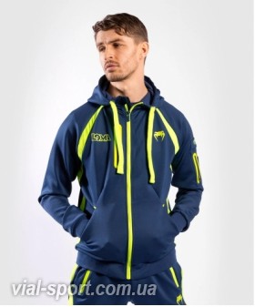 Толстовка Venum Origins Hoodie Loma Edition Blue Yellow