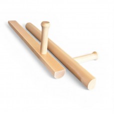 Тонфа тренувальна окинавська округлена (2шт), довжина 51см 