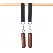 Тренажер для підтягувань та сили хвату діаметр 40 мм колір коричневий