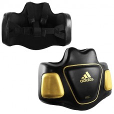 Тренерський жилет Adidas Super Body Protector (чорний/золото, ADISBP01gold)