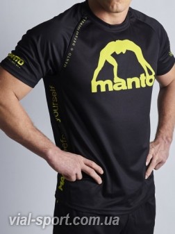 Тренувальна футболка MANTO Performance T-Shirt Alpha Black