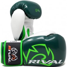 Тренувальні боксерські рукавички для фітбоксу RIVAL RB7-Fitness + Bag Gloves зелений/білий