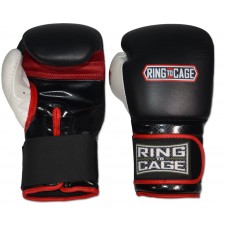 Тренувальні боксерські рукавички RING TO CAGE Geltech Super Bag Gloves RC09 Білий / Червоний / Чорний